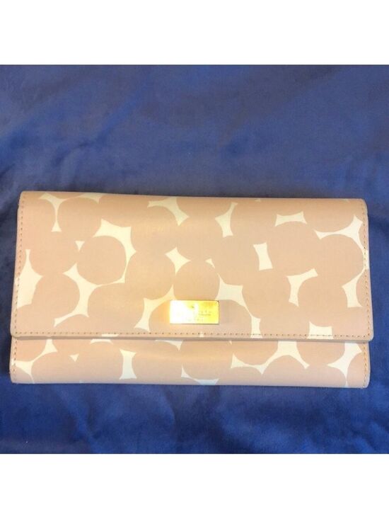 kate spade Handbags - Kate Spade New York Putnam Drive Splodge Cyra Dot Large Flap Wallet